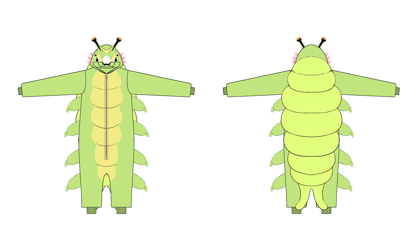 Caterpillar Unique Furry - ANACOSPLAYONE