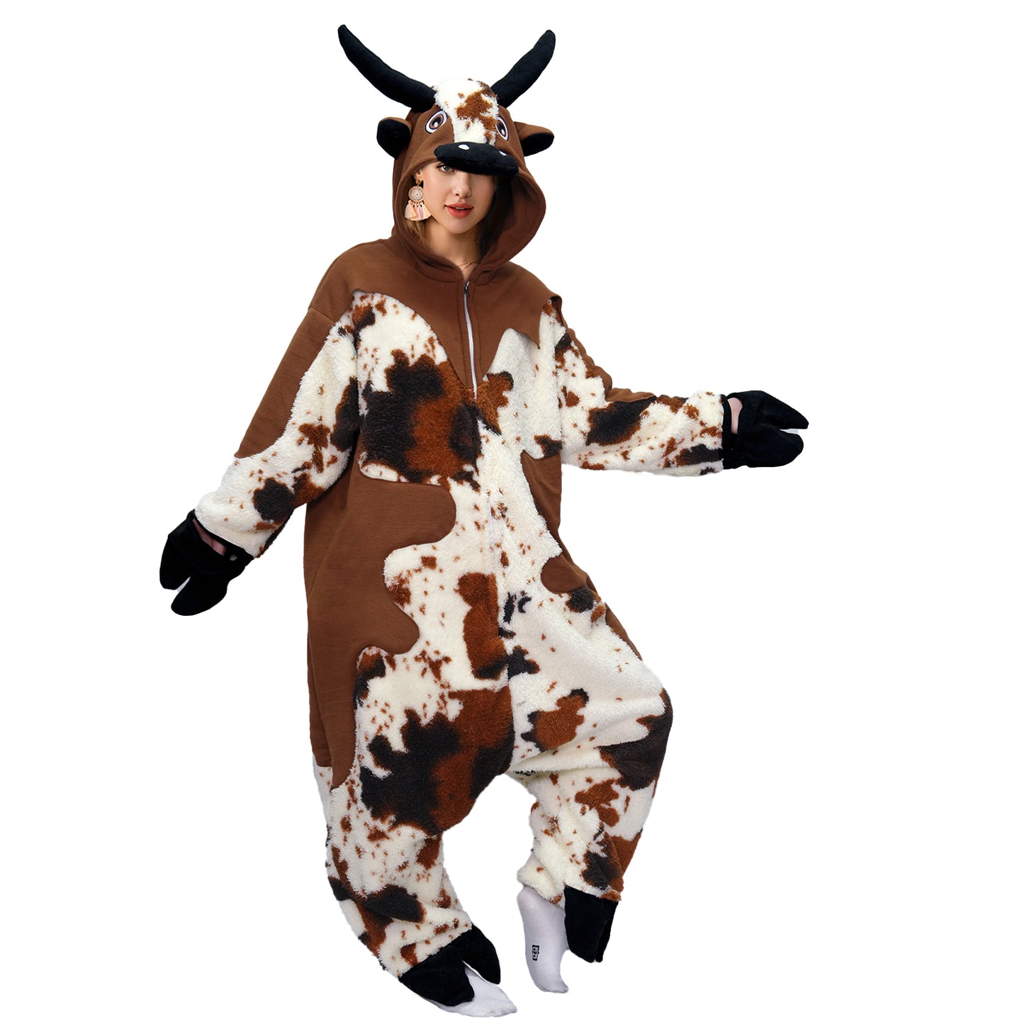 Brown Hairy Cow - ANACOSPLAYONE