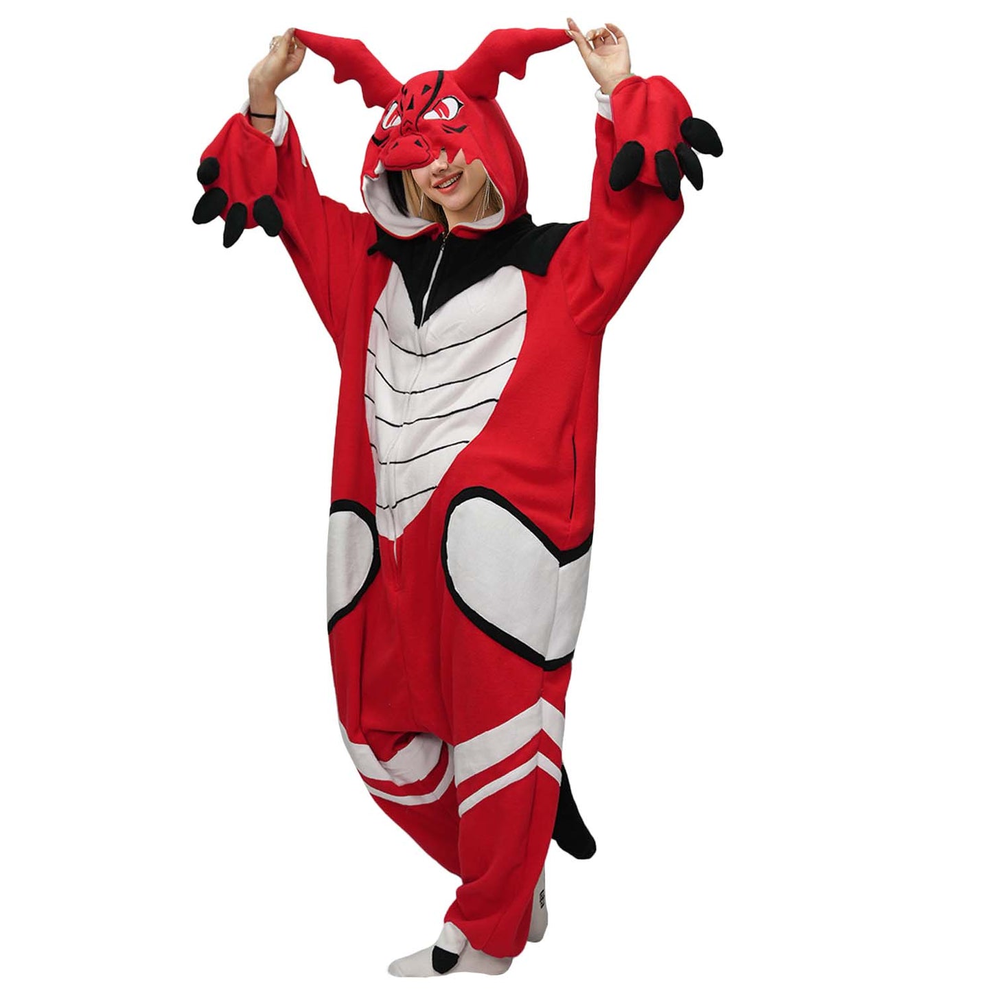 Red Dragon Onesie - ANACOSPLAYONE