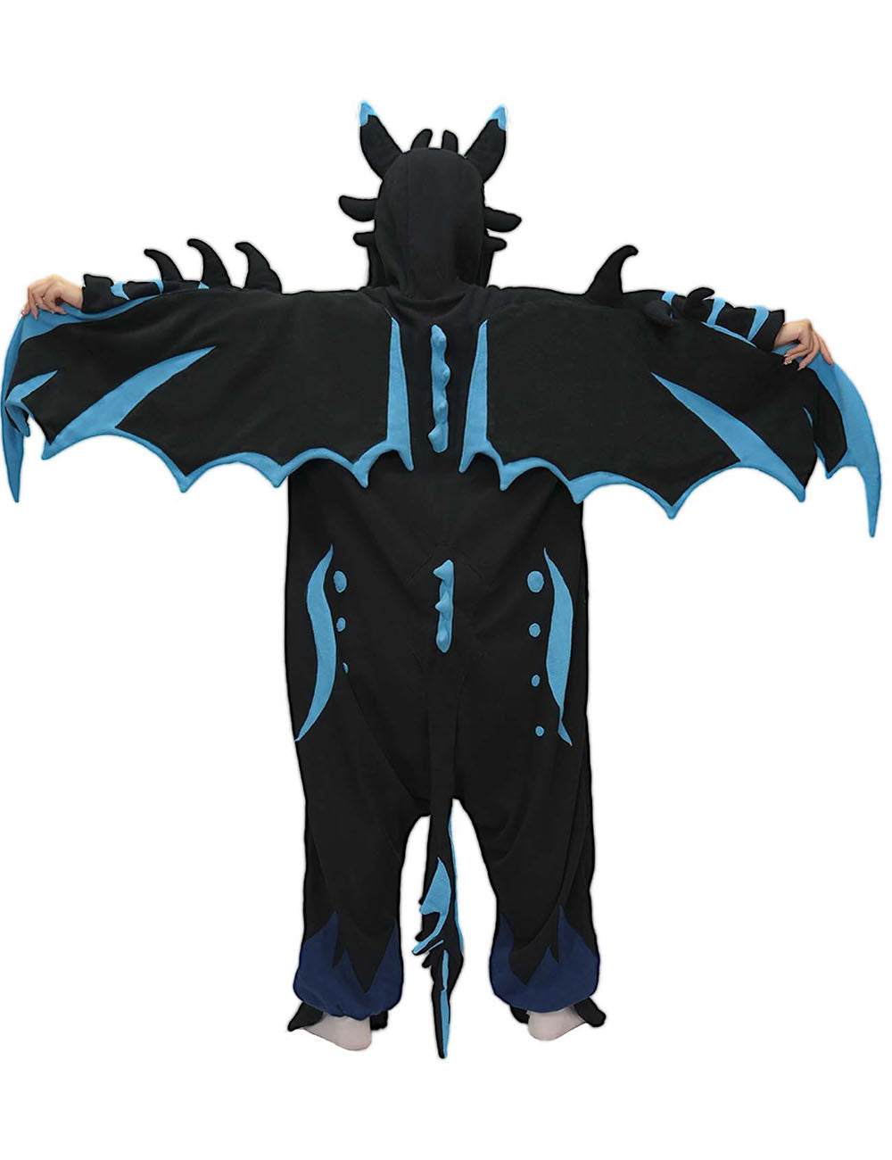 Black Dragon Onesie - ANACOSPLAYONE