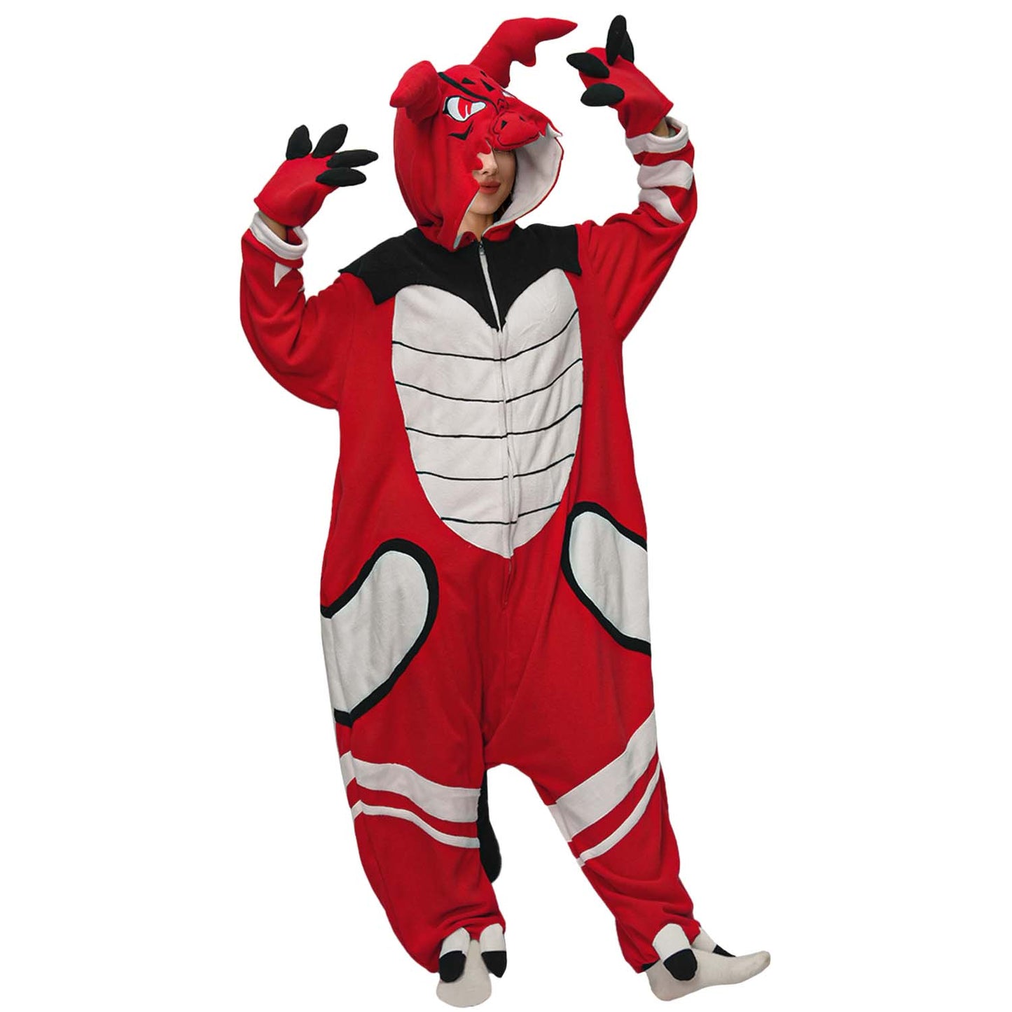 Red Dragon Onesie - ANACOSPLAYONE