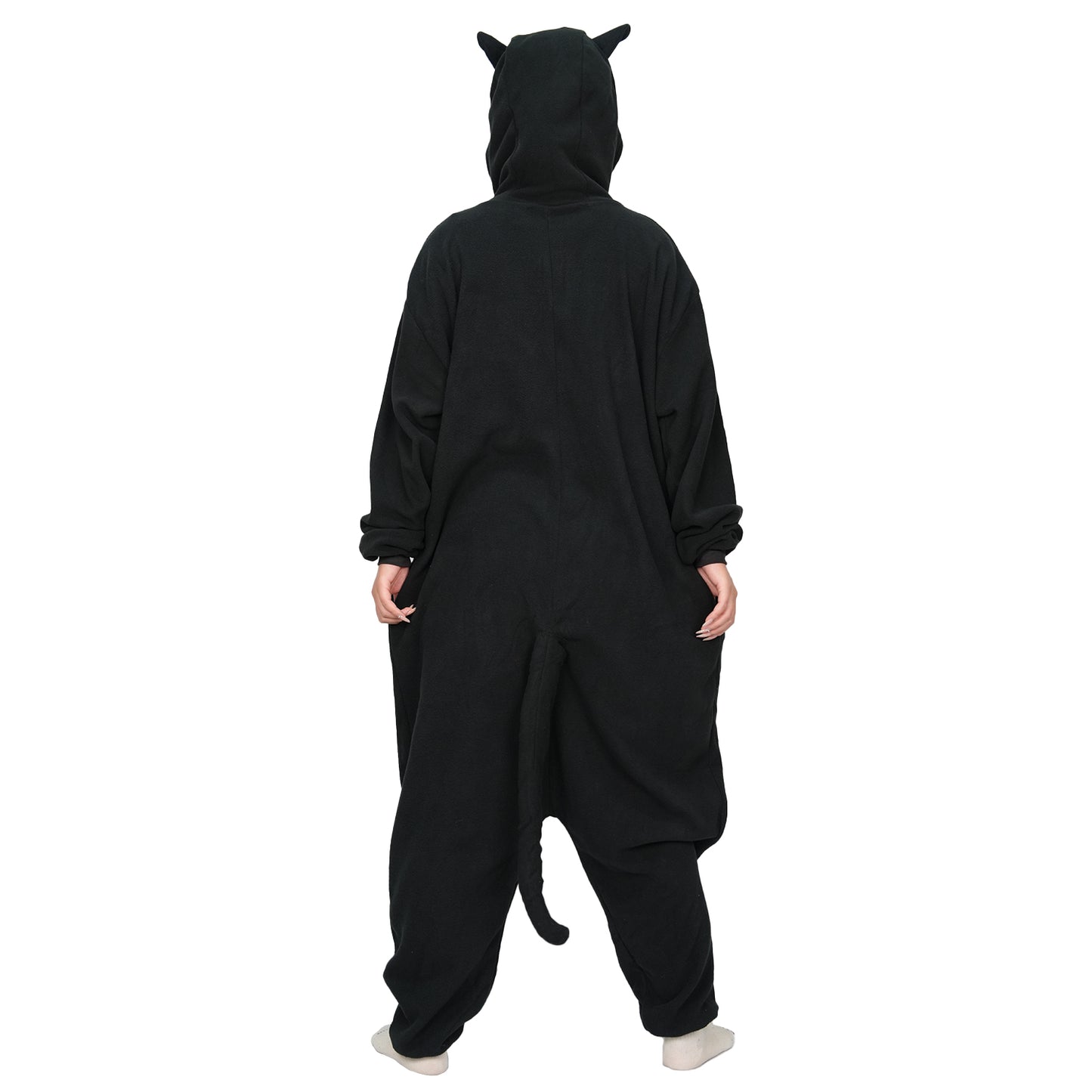 Black Leopard Onesie - ANACOSPLAYONE