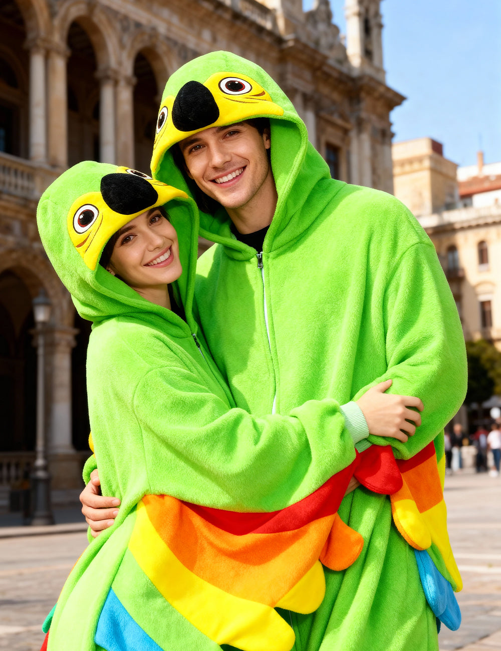 Green Parrot Onesie - ANACOSPLAYONE