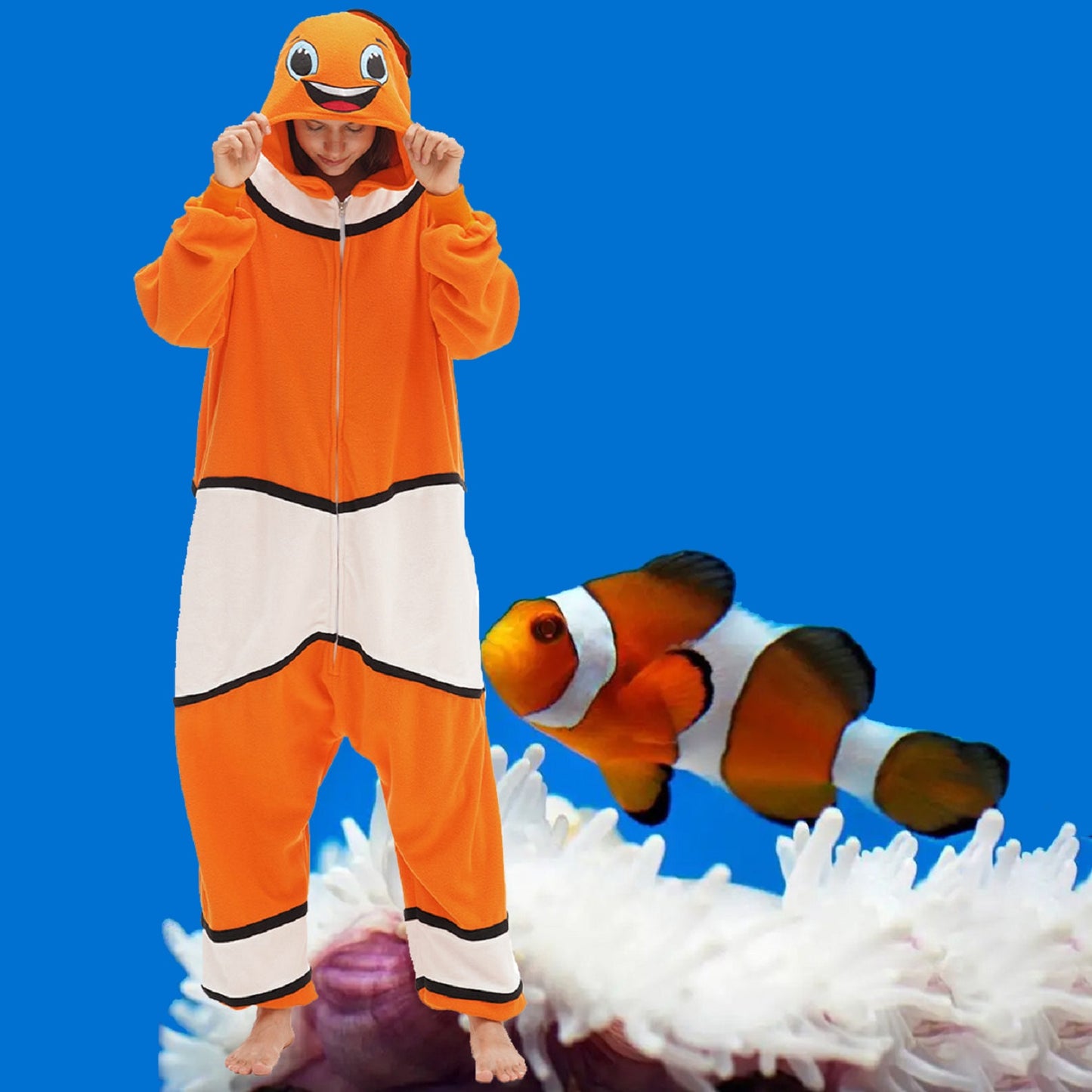 Clownfish Onesie - ANACOSPLAYONE