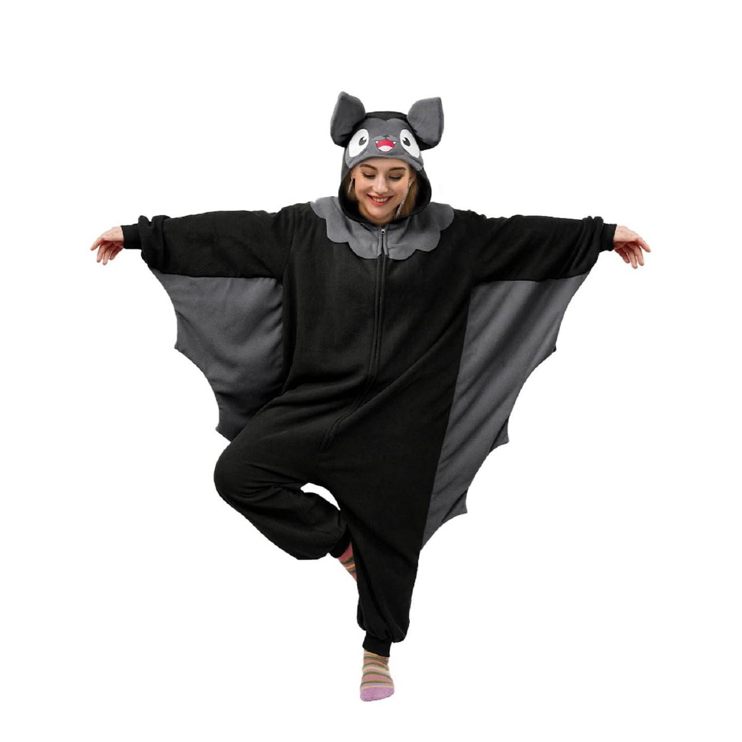 Black Bat Onesie - ANACOSPLAYONE