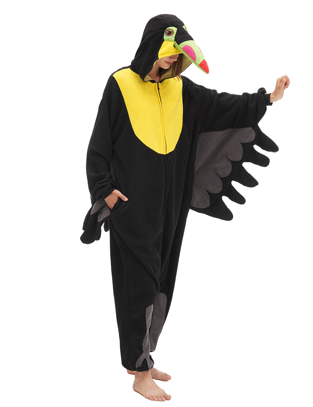 Dive into Cozy Paradise: Introducing the Manta and Toucan Onesies!