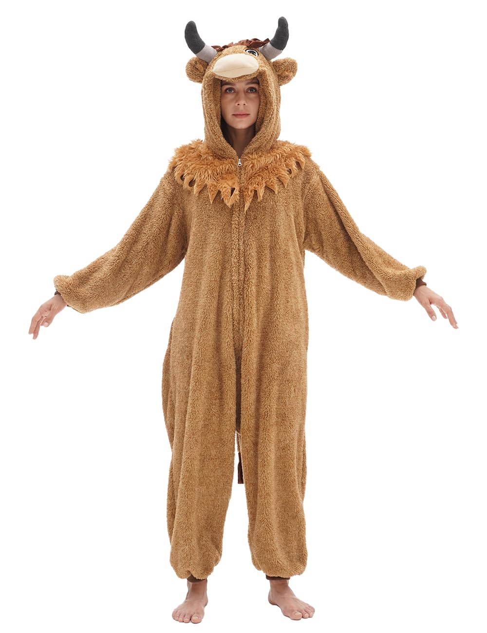 Embrace Comfort and Style with the Alpine Cow Onesie – Your Ultimate Loungewear Delight!