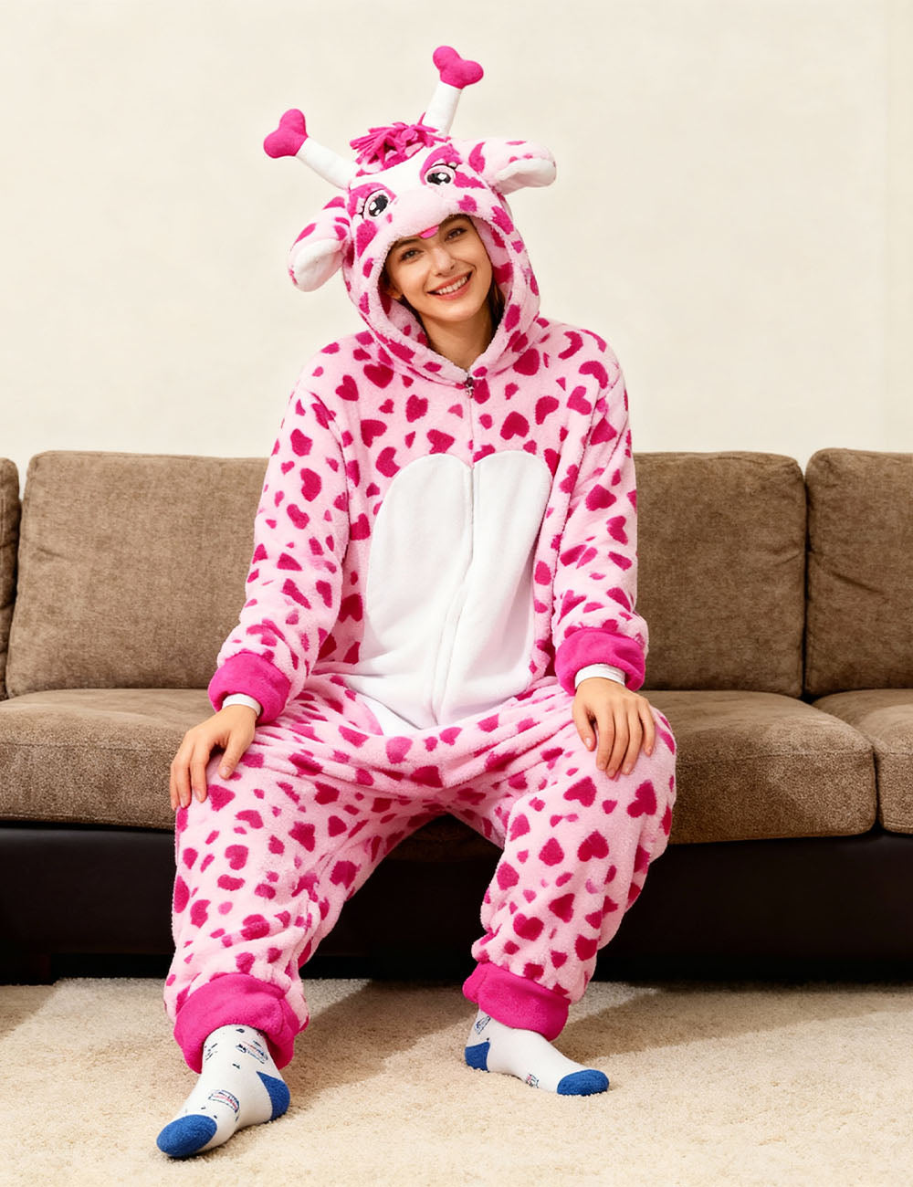 Giraffe Onesie - ANACOSPLAYONE