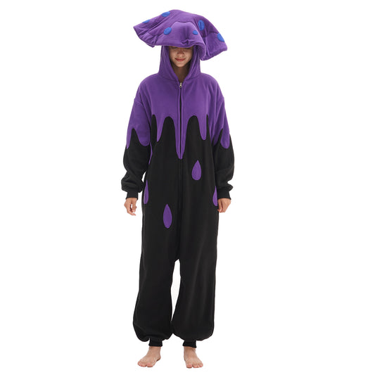 Purple Mushroom Onesie - ANACOSPLAYONE