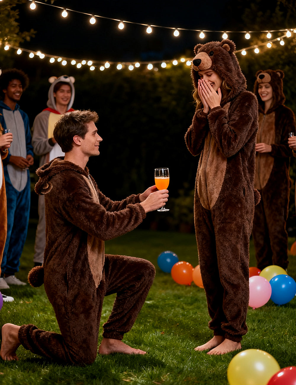 Brown Bear Onesie - ANACOSPLAYONE