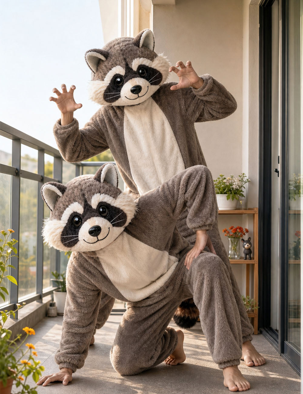 Raccoon Costume Unique Furry