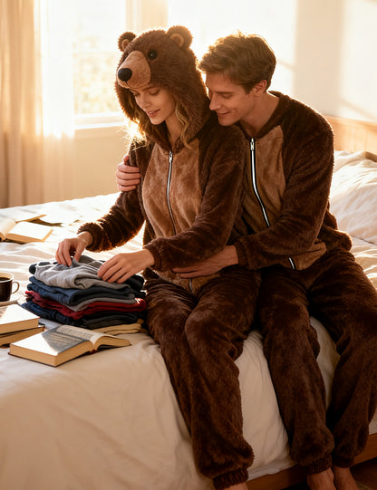 Brown Bear Onesie - ANACOSPLAYONE