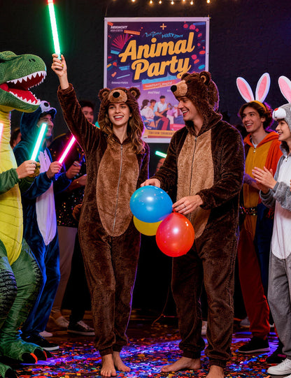 Brown Bear Onesie - ANACOSPLAYONE