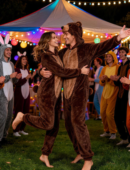 Brown Bear Onesie - ANACOSPLAYONE