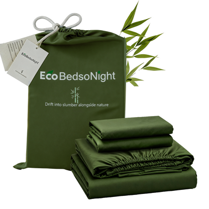 100% bamboo fiber soft, cool and breathable sheet set with deep pocket design