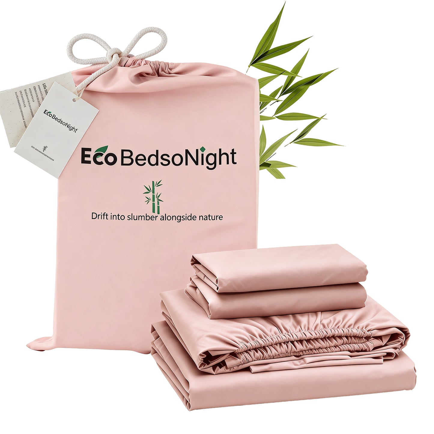 100% bamboo fiber soft, cool and breathable sheet set with deep pocket design