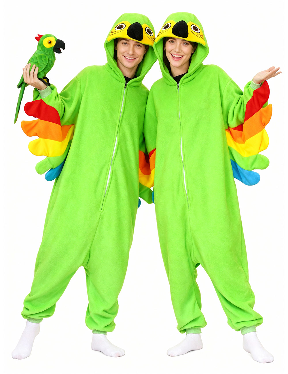 Green Parrot Onesie - ANACOSPLAYONE