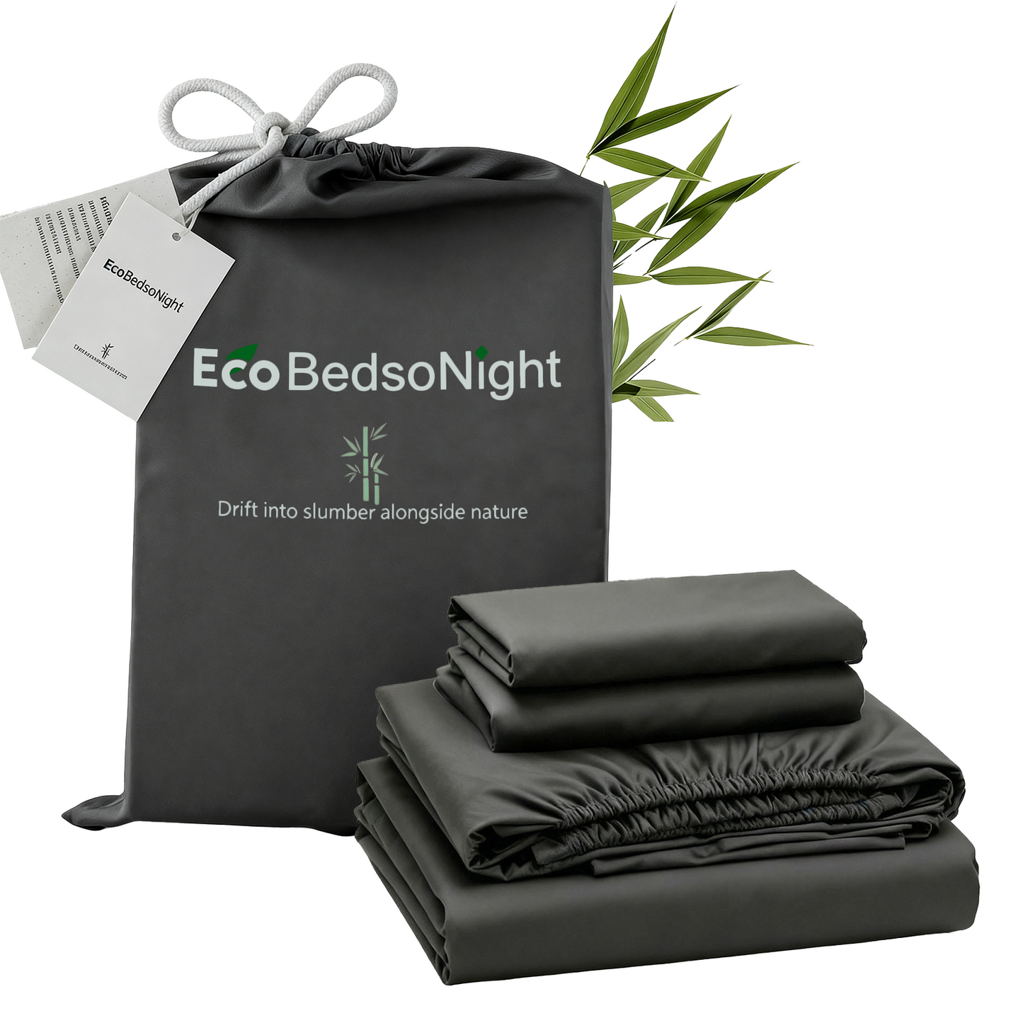 100% bamboo fiber soft, cool and breathable sheet set with deep pocket design