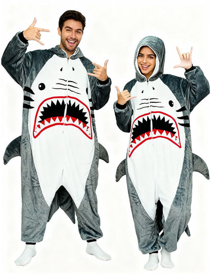Blue Belly Shark Onesie - ANACOSPLAYONE