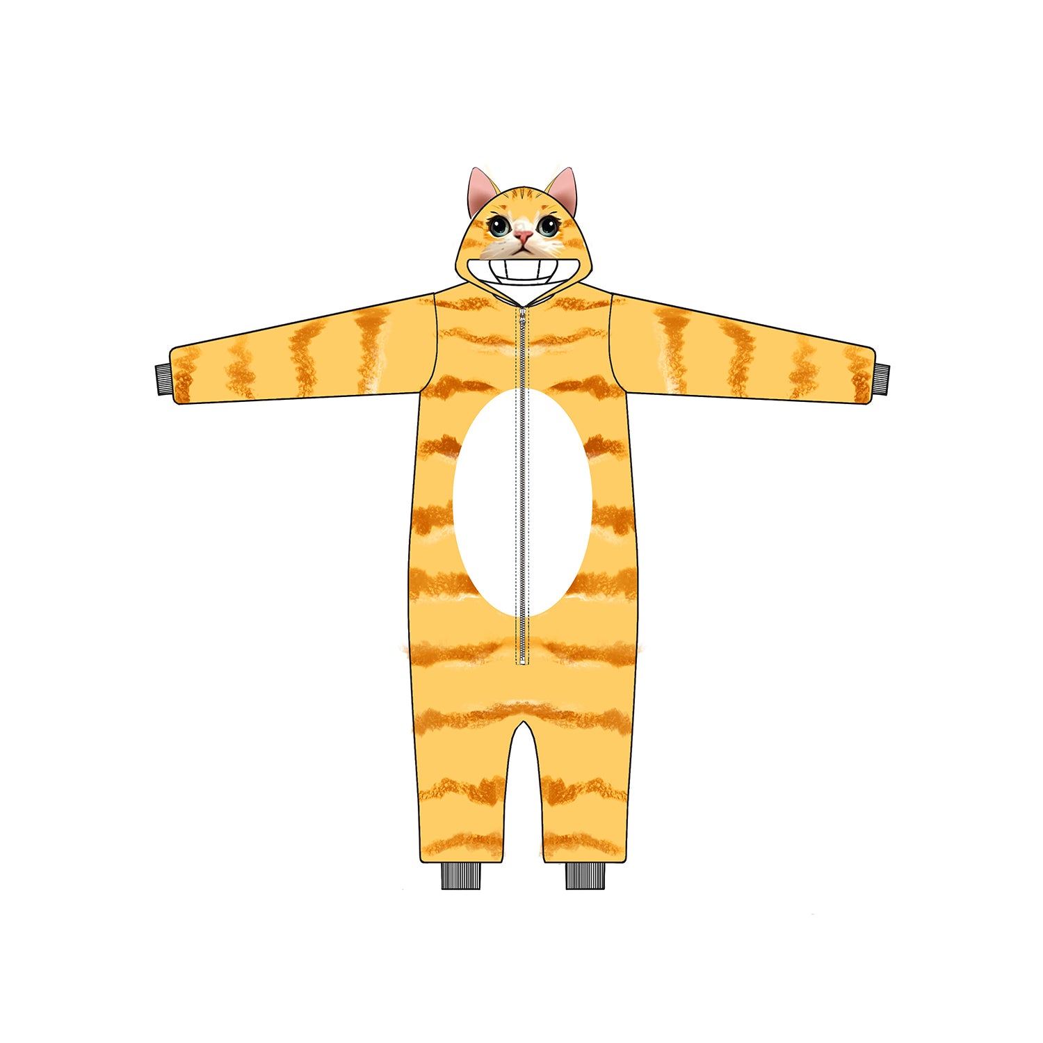 Ginger cat Onesie - ANACOSPLAYONE