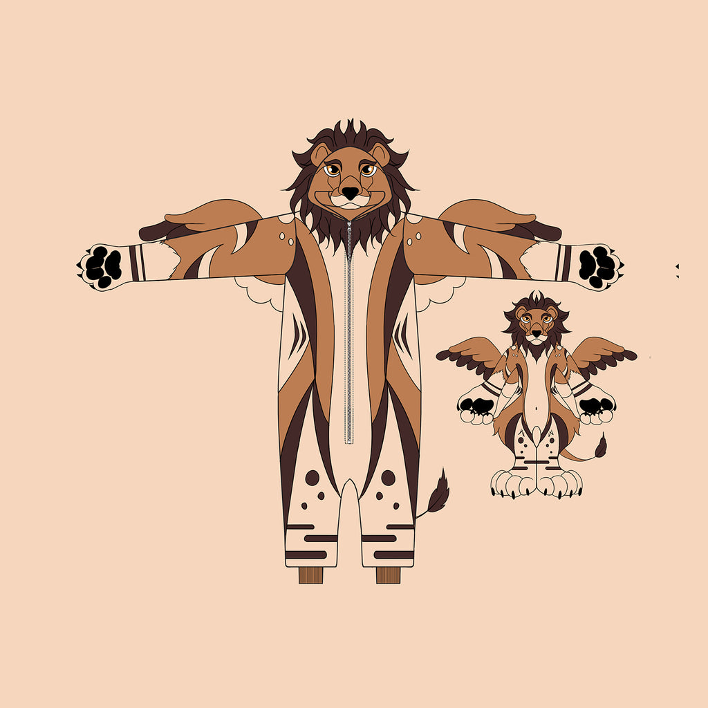 Lion King Unique Furry Halloween Costume