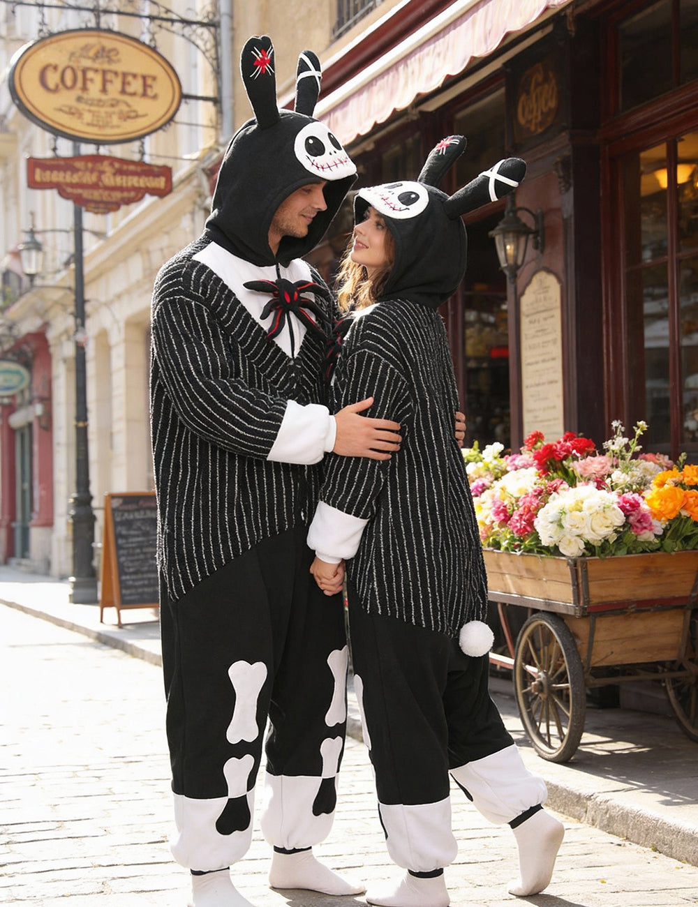 Skeleton Rabbit Onesie - ANACOSPLAYONE