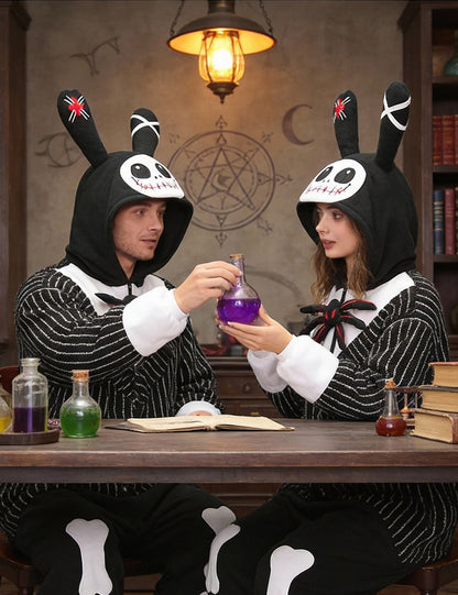 Skeleton Rabbit Onesie - ANACOSPLAYONE