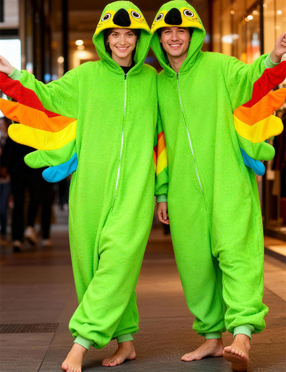 Green Parrot Onesie - ANACOSPLAYONE