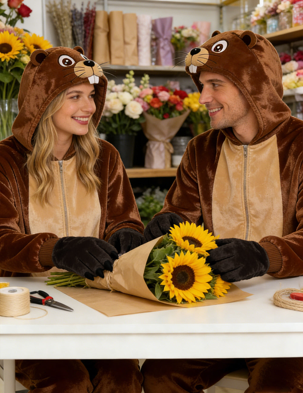 Beaver Onesie - ANACOSPLAYONE