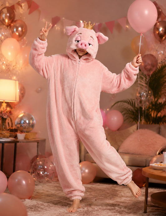 Crown Pig Costume