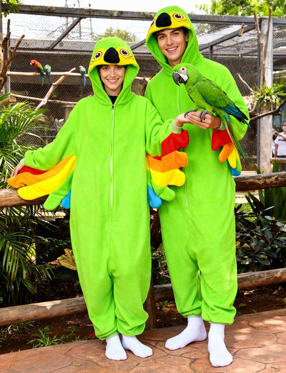 Green Parrot Onesie - ANACOSPLAYONE