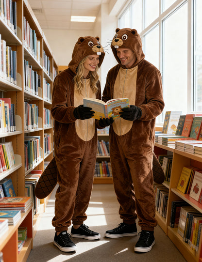 Beaver Onesie - ANACOSPLAYONE