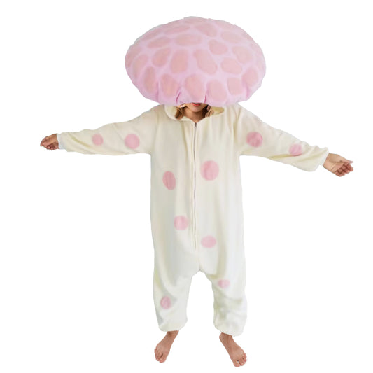 Rhodotus Mushroom Onesie - ANACOSPLAYONE