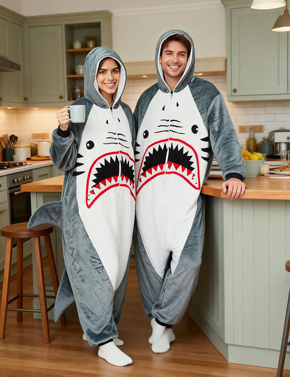 Blue Belly Shark Onesie - ANACOSPLAYONE