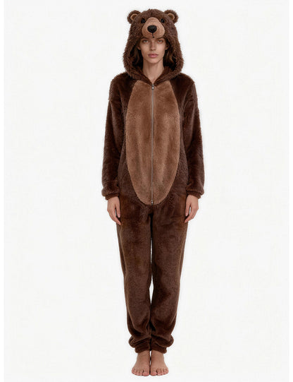 Brown Bear Onesie - ANACOSPLAYONE