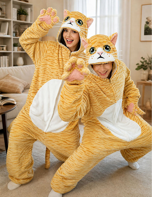 Ginger cat Onesie