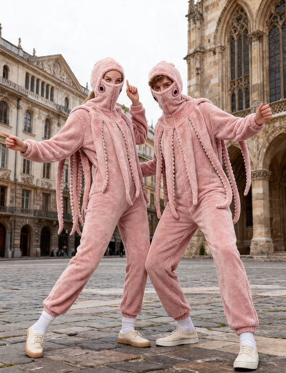 Pink Octopus Costume