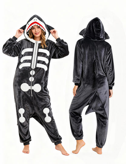 Skeleton Shark Onesie - ANACOSPLAYONE