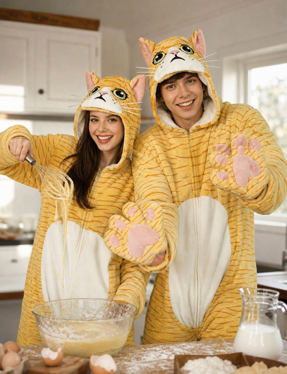 Ginger cat Onesie