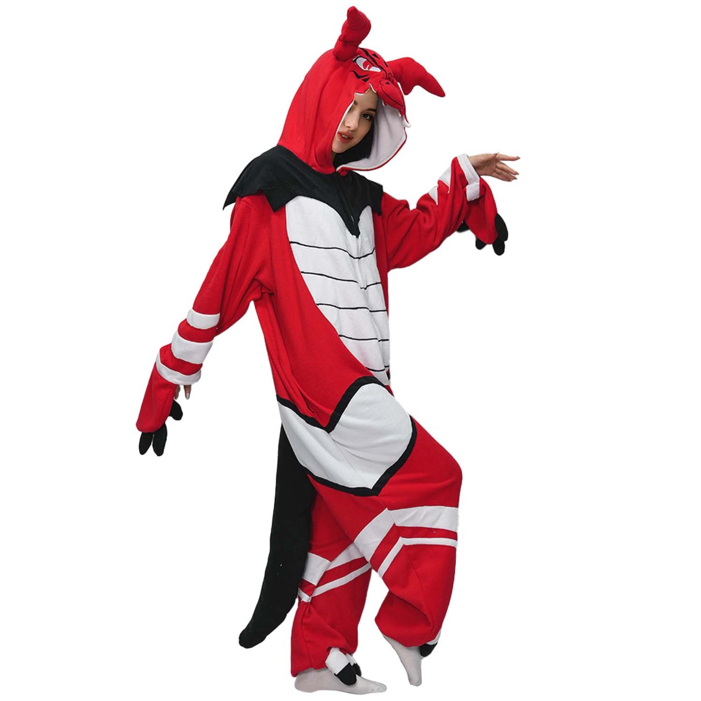 Red Dragon Onesie - ANACOSPLAYONE