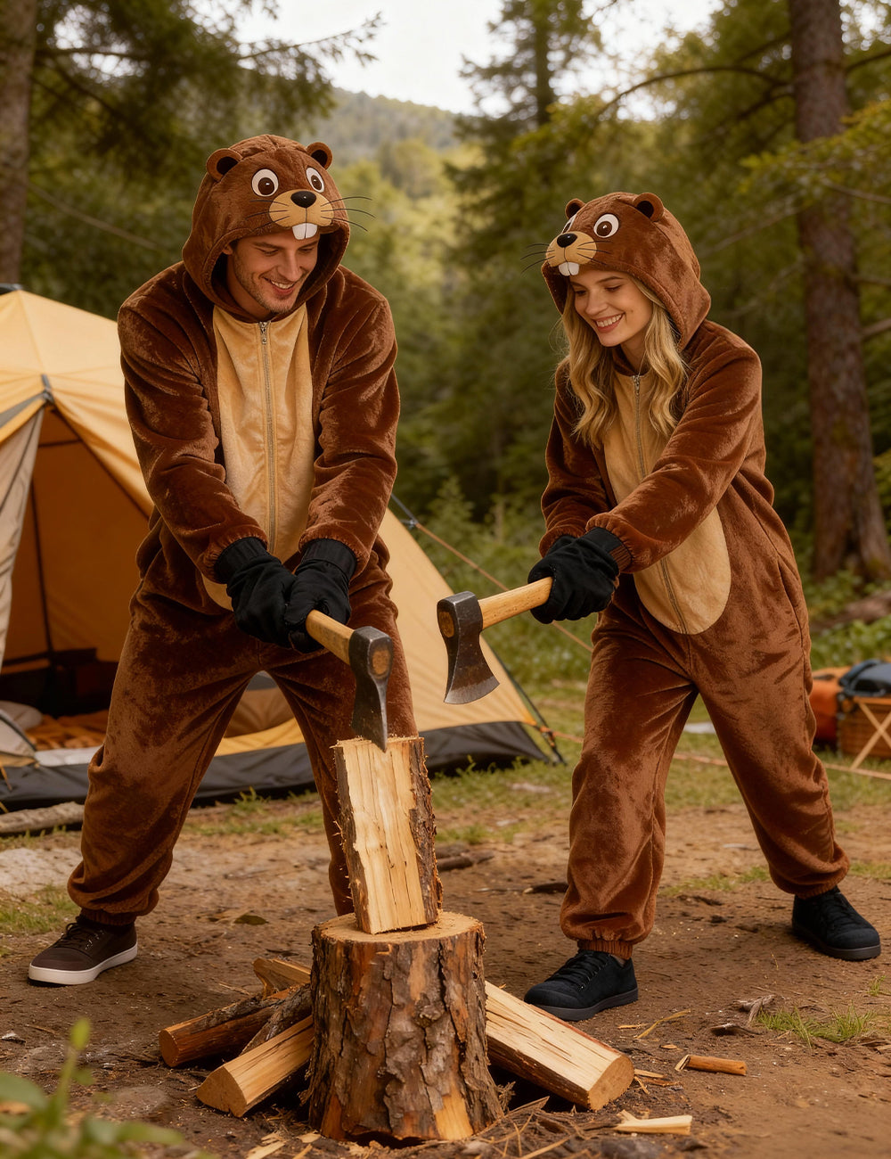 Beaver Onesie - ANACOSPLAYONE