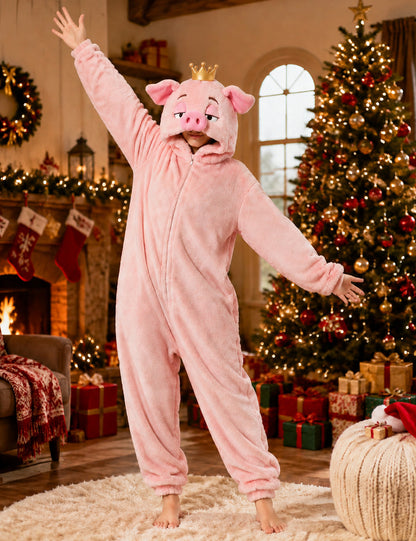 Crown Pig Costume
