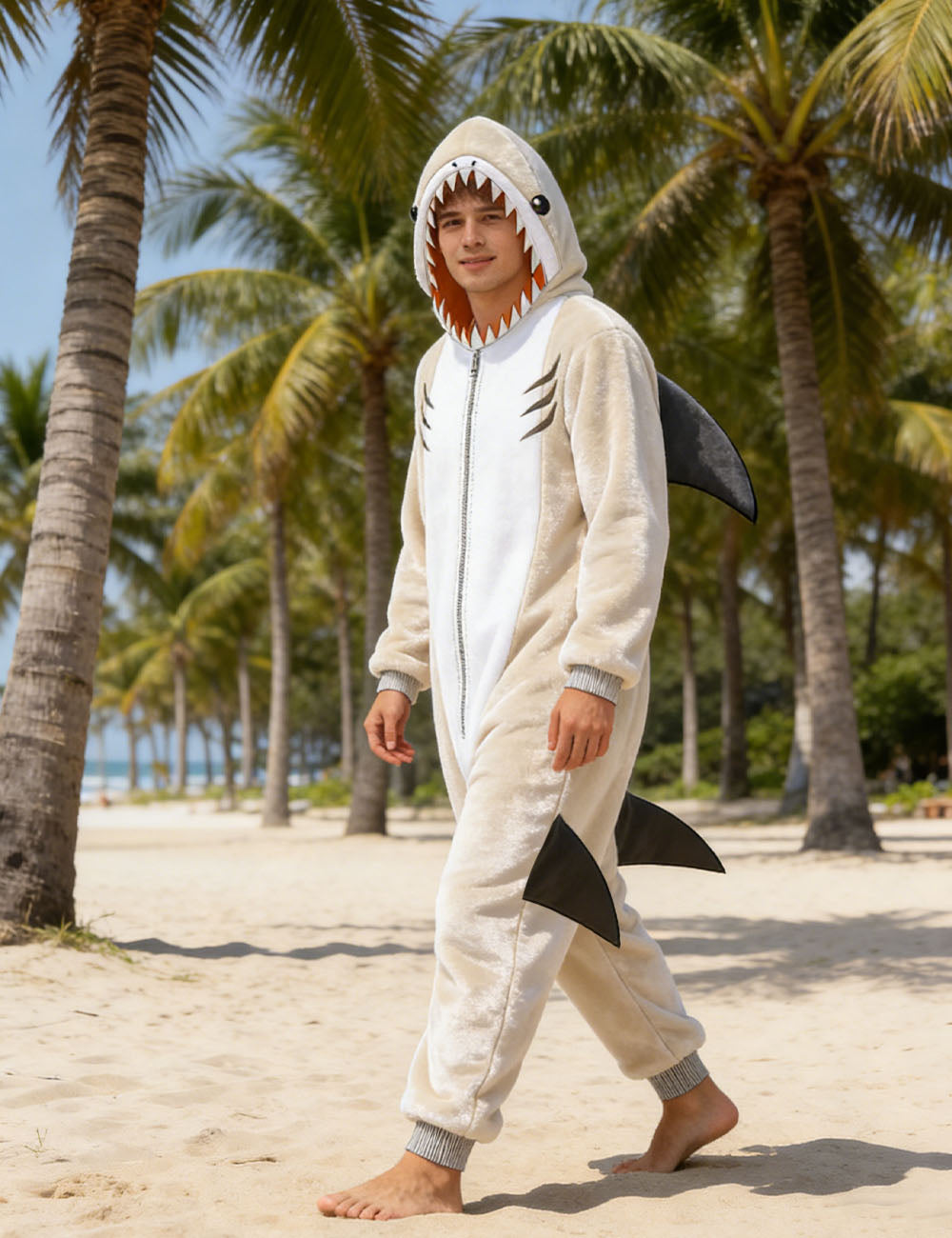 White Shark Onesie - ANACOSPLAYONE