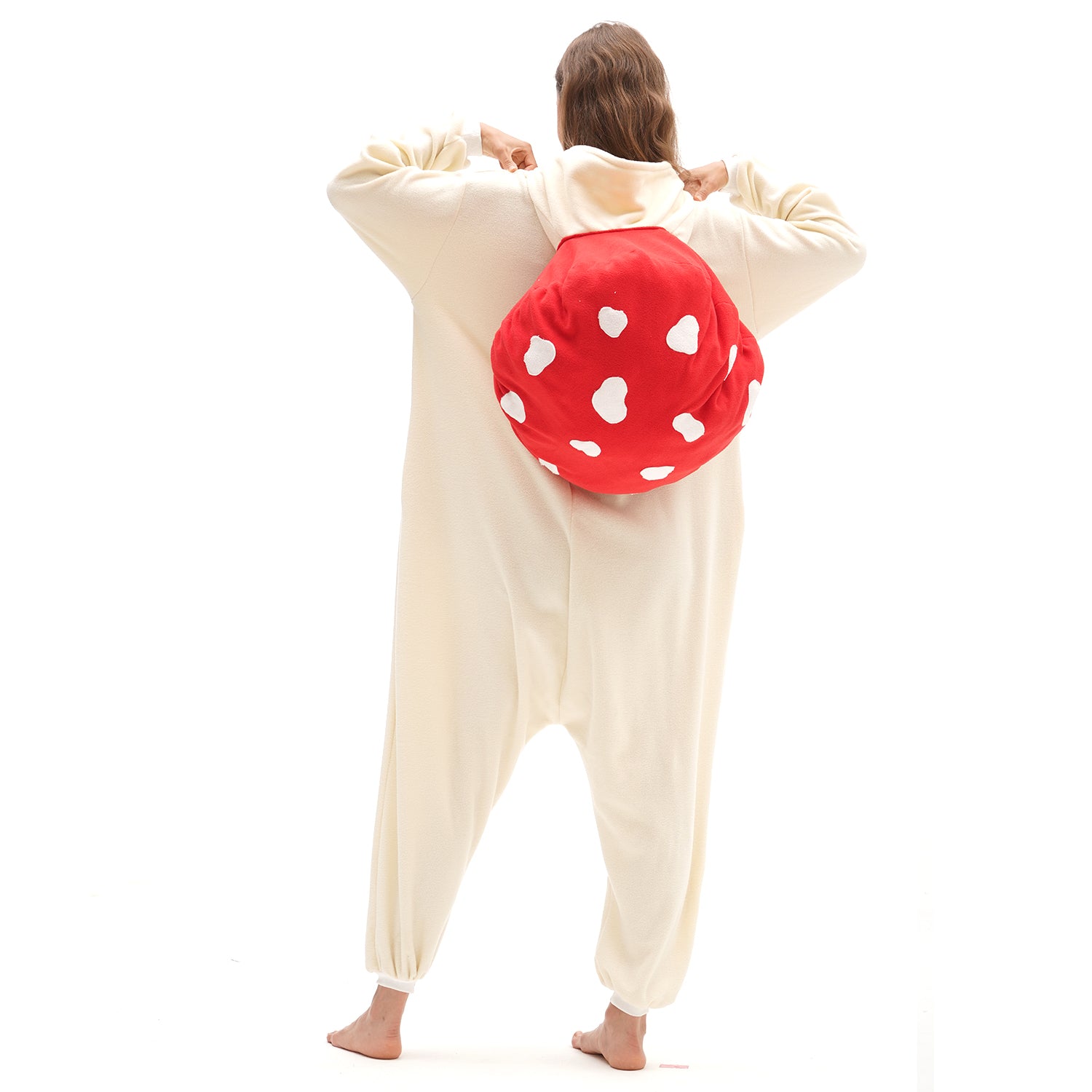 Red Mushroom Onesie - ANACOSPLAYONE