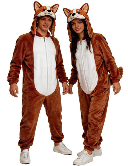 Corgi Dog Costume Adult