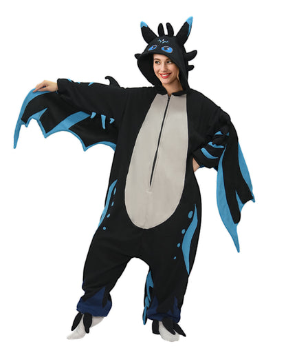 Black Dragon Onesie - ANACOSPLAYONE
