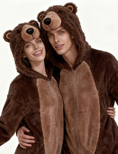 Brown Bear Onesie - ANACOSPLAYONE