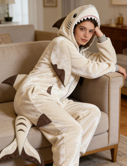 White Shark Onesie - ANACOSPLAYONE