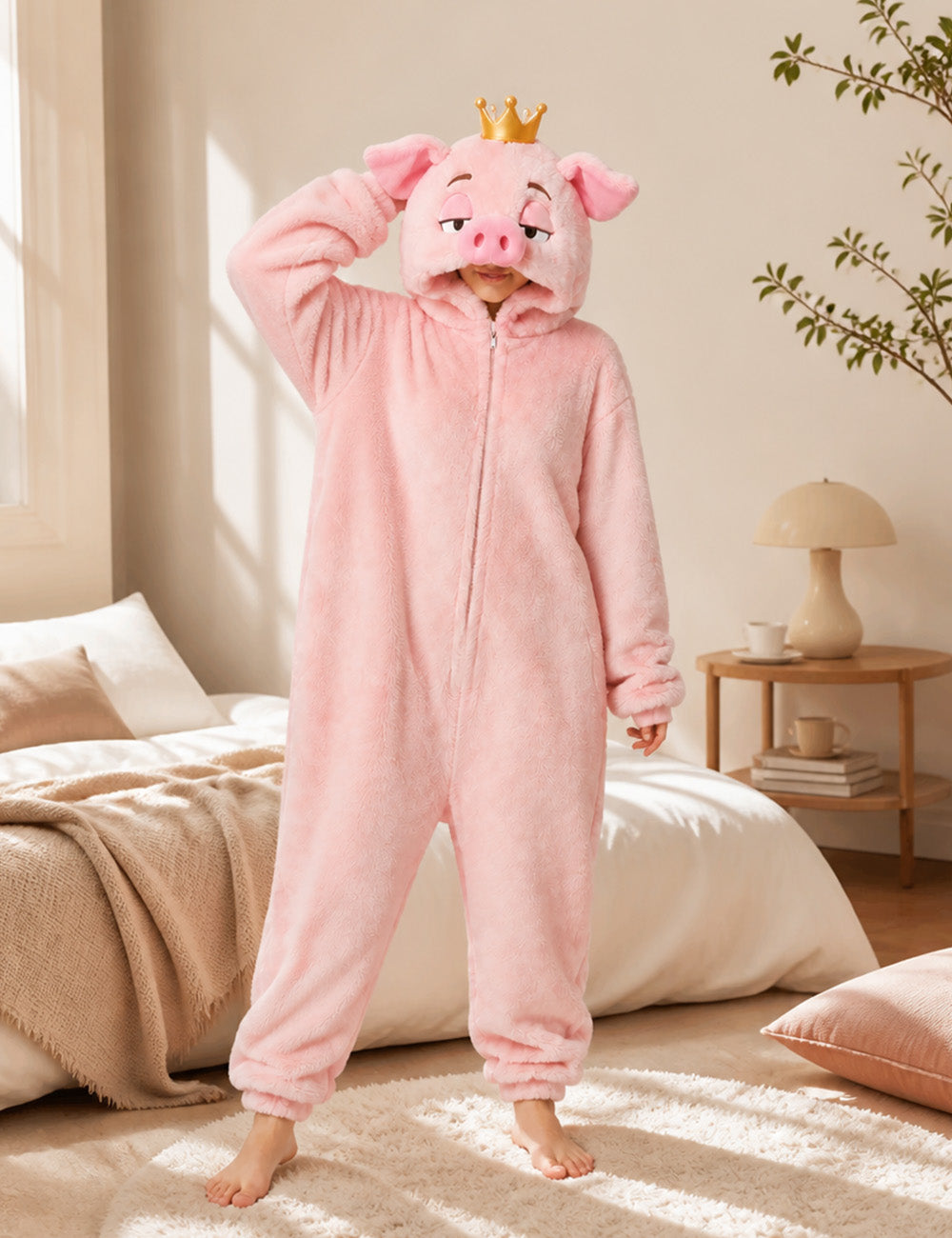 Crown Pig Costume