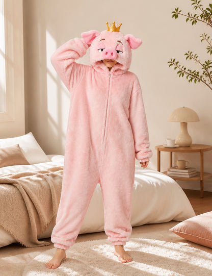 Crown Pig Costume